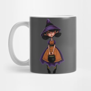 Lil Witch's Cauldron Halloween Mug